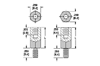 Hex Male-Female Standoffs - Schematic Diagram