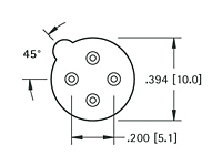 Sockets for T0-5 & TO-100 (4591) - Schematic Diagram