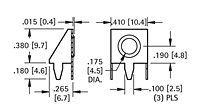 PC Buttons & Spring Contacts (637) - Schematic Diagram
