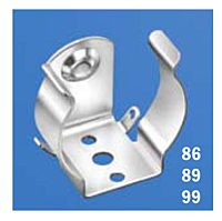 Rugged Steel Battery Clips