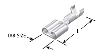 Quick-Fit Females Terminal (1252) - Schematic Diagram