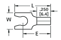 Solderless Terminal (8254) - Schematic Diagram