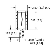 PC Test Jacks (6042) - Schematic Diagram