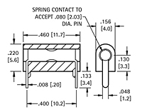 PC Test Jacks (6060) - Schematic Diagram