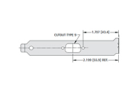 Standard Computer Brackets (9200-2) - Schematic Diagram