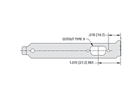Standard Computer Brackets (9200-16) - Schematic Diagram
