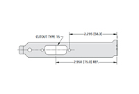 Standard Computer Brackets (9200-3) - Schematic Diagram