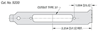Standard Computer Brackets (9200-5) - Schematic Diagram
