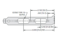 Standard Computer Brackets (9200-12) - Schematic Diagram