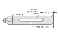 Standard Computer Brackets (9200-9) - Schematic Diagram