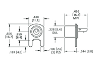Horizontal PC Phono Jack - Schematic Diagram