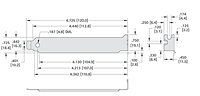 Standard Blank Brackets (9201)