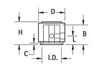 Instrumentation Knobs (8554) - Schematic Diagram