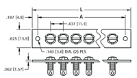 Binding Post Strips - Schematic Diagram