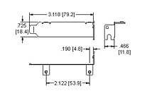 PC Bracket for Low Profile Use