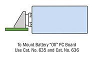 Male/Female, Off-Board 9 Volt (V) Horizontal PC Snap-On Battery Contact
