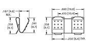 Snap-On Battery Contact (202) - 2