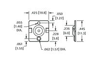 Spring & Button Battery Contact (5224) - 2