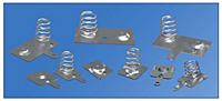 Spring & Button Battery Contact - 2
