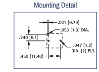 1/3 N Thru-Hole Mount (THM) Coin Cell Holder - 2