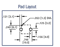1/3 N Surface Mount (SMT) Coin Cell Holder (498-A) - 3