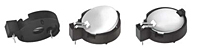 Top Loading 20 Millimeter (mm) Thru-Hole Mount (THM) Coin Cell Holder