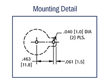 16 Millimeter (mm) Thru-Hole Mount (THM) Coin Cell Holder (502) - 3