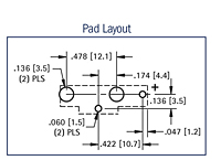 16 Millimeter (mm) Vertical Thru-Hole (THM) & Surface Mount (SMT) Coin Cell Holder (1069) - 3