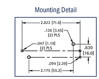 Thru Hole Mount (THM) "18650" Single Cell Lithium-Ion Battery Holder - 3