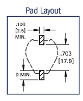 Surface Mount 23 Millimeter (mm) Coin Cell Holder - 3