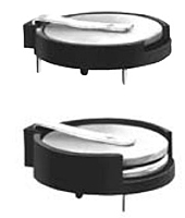 Thru Hole Mount 24 Millimeter (mm) Coin Cell Holder