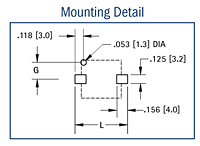 Surface Mount (SMT) Ultra Low Profile Lithium & Alkaline 1/3N Cell Holder - 3