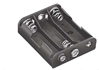 Plastic Battery Holders with Snap-On Connector (2475)
