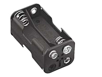 Plastic Battery Holders with Snap-On Connector (2476)