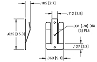 Spring Negative Battery Contact - 2
