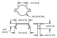 Snap-In Negative Battery Contact - 2