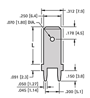PC Quick-Fit Terminals (1289) - 2