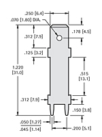 PC Quick-Fit Terminals (1281) - 2
