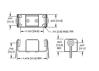 Rugged Aluminum Lithium Steel Cell Holder - 2