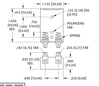 6 Volt (V) Lithium Cell Holder (223)