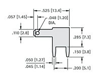 PC Quick-Fit Terminals (4903) - 2