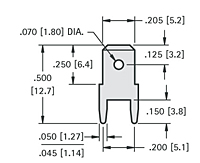 PC Quick-Fit Terminals (1286) - 2