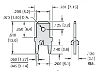 PC Quick-Fit Terminals (1286-ST) - 2