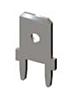 Vertical Mount - PCB Quick-Fit Male Terminals