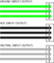 One-Way Series 3 Wire Splices and Yellow i-Clamps Insulation Displacement Connector (IDC) - 2