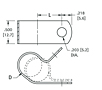 Steel Cable Clamp - Schematic Diagram