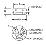 Universal Rubber Grommet - Schematic Diagram