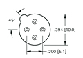 Sockets for T0-5 & TO-100 (4591) - Schematic Diagram