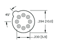 Sockets for T0-5 & TO-100 (4593) - Schematic Diagram
