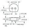 Mini Halogen Lamp Socket (4595) - Schematic Diagram